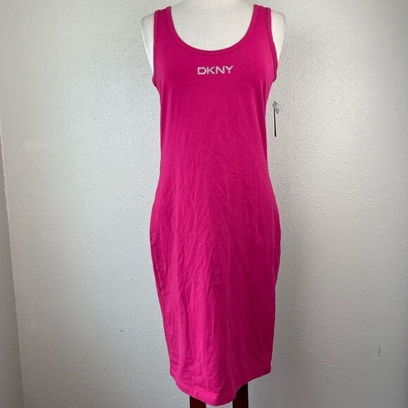 NWT DKNY Sport Midi Dress Size M - Picture 1 of 9